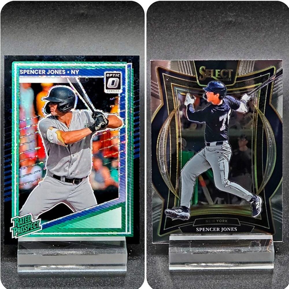 Spencer Jones Select Rated Prospect Black Pandora New York Yankees Top Prospect